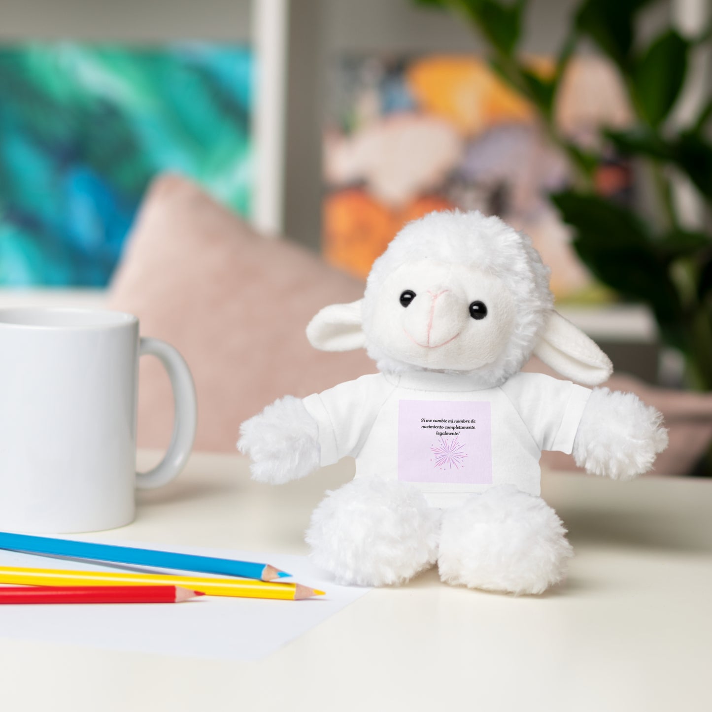 Custom Stuffed Animal with Tee | Personalized Cuddly Bear | Gift for Kids, Birthdays, Holidays, Keepsake, Snuggly Toy