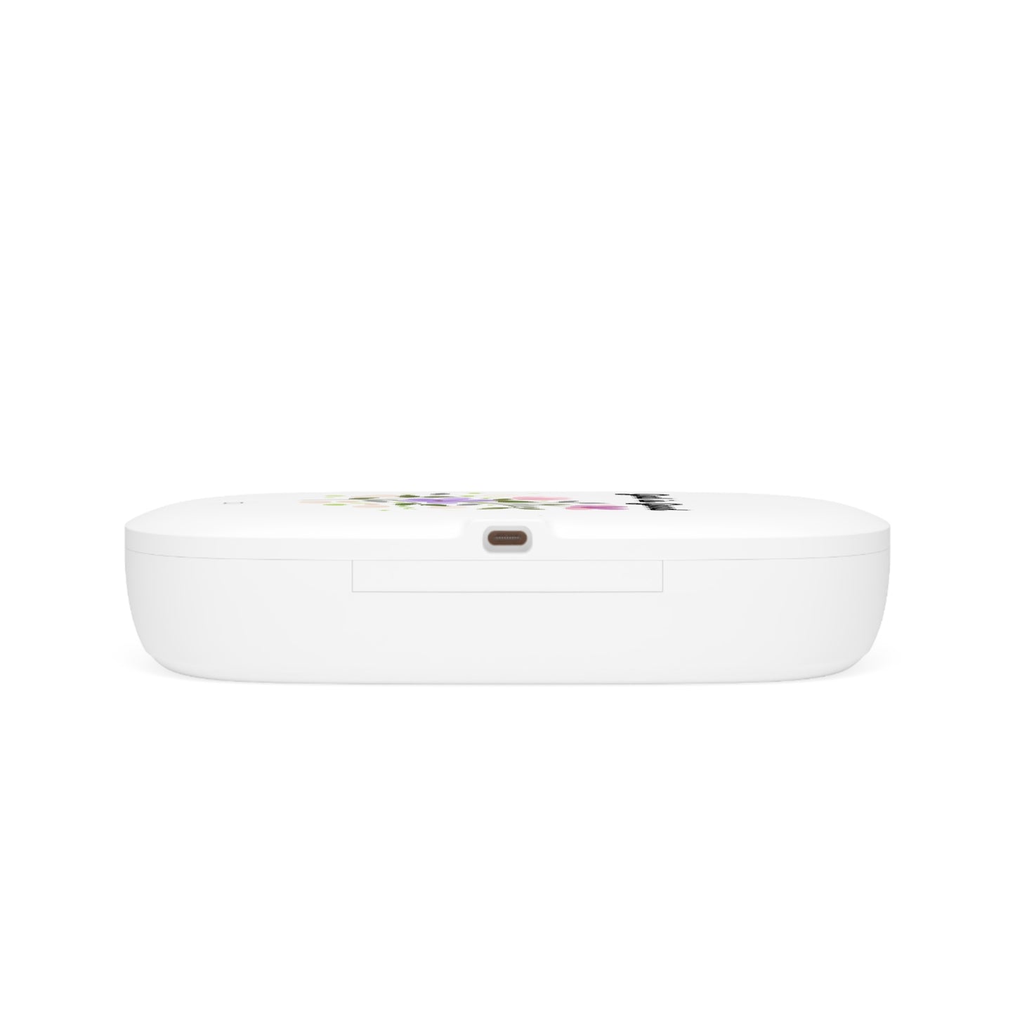 UV Phone Sanitizer & Wireless Charger with Floral Design, Tech Gift for Her, Home Decor, Birthday, Mother's Day, Stress Relief