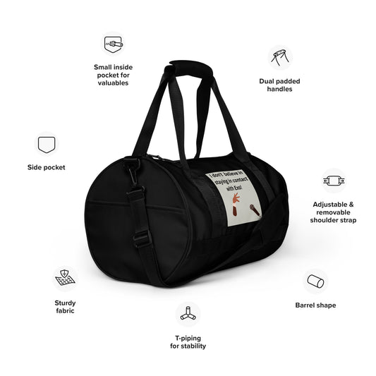All-over print gym bag