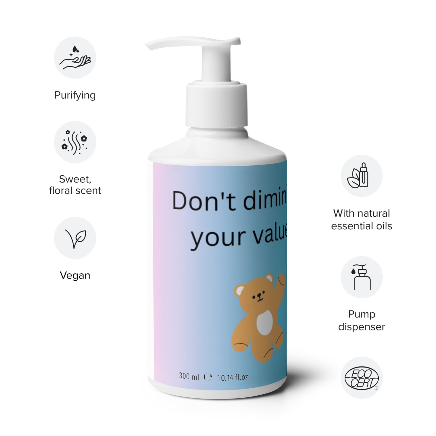 Floral hand & body wash