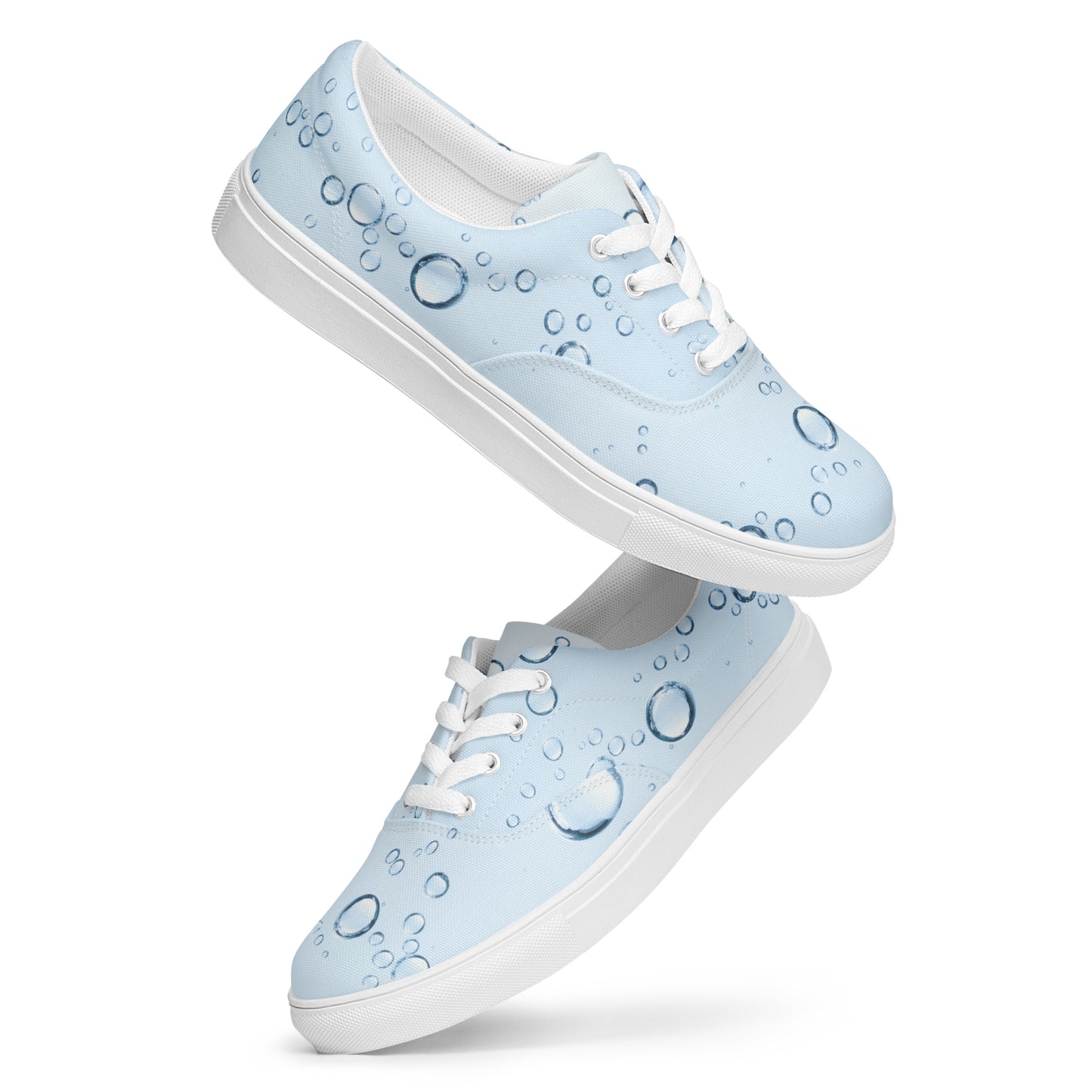 Women’s lace-up canvas shoes