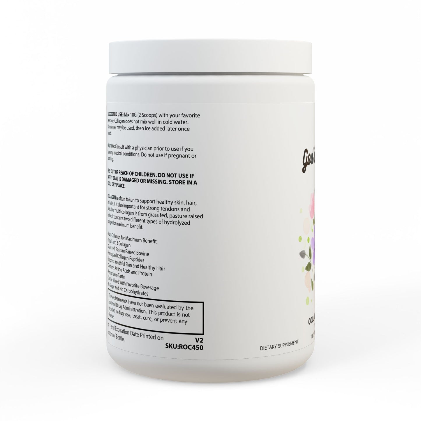 Copy of Collagen Peptides Type I & III Supplement (350g, 12.3oz)