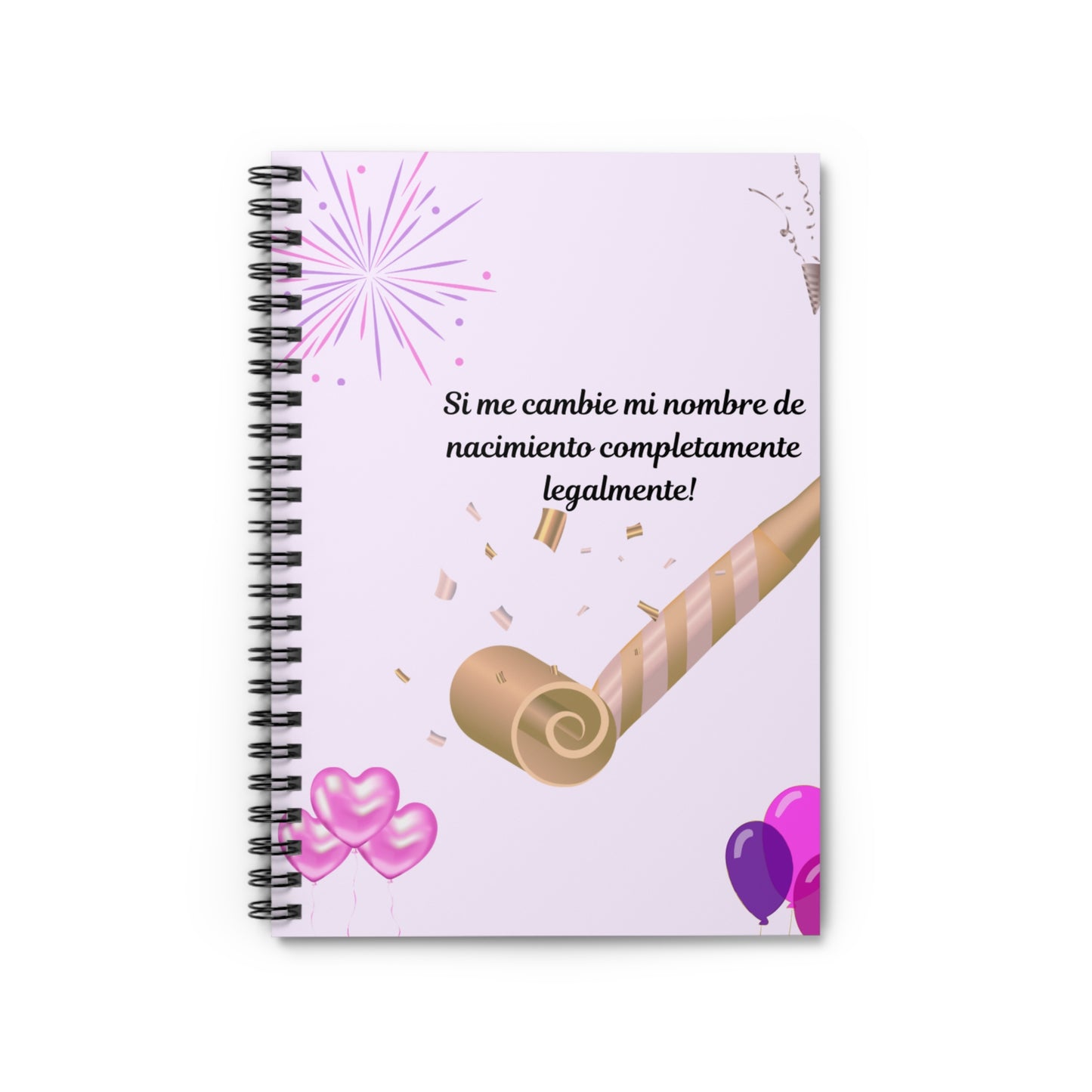 Celebration Spiral Notebook - Fun Party Design for Special Occasions, Birthday Gift, Journaling, School Supplies, Planner, Notetaking