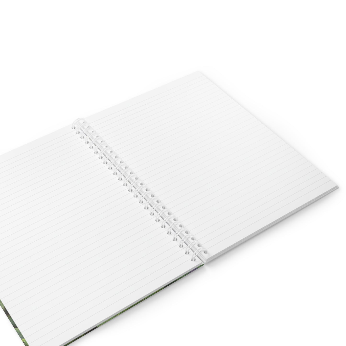 Floral Spiral Notebook, Personalized Journal, Gift for Writers, Garden Lovers, Aesthetic Stationery, Notepad for Notes