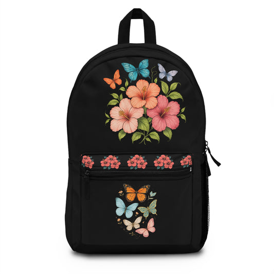 Floral Butterfly Backpack
