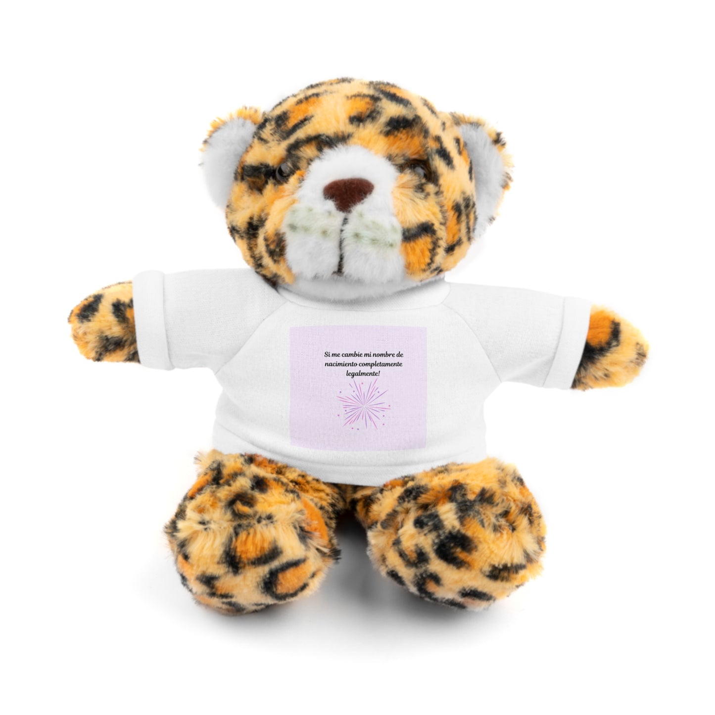 Custom Stuffed Animal with Tee | Personalized Cuddly Bear | Gift for Kids, Birthdays, Holidays, Keepsake, Snuggly Toy
