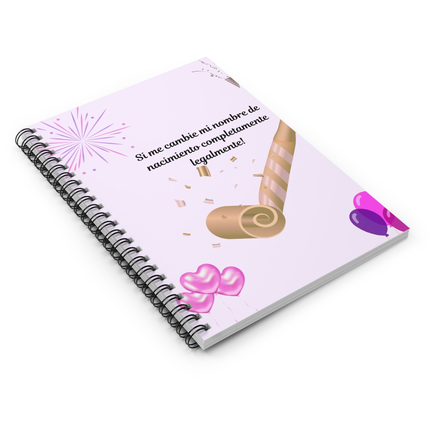 Celebration Spiral Notebook - Fun Party Design for Special Occasions, Birthday Gift, Journaling, School Supplies, Planner, Notetaking