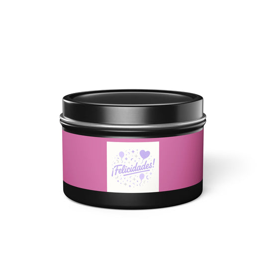 Feliz Candles - Scented Tin Candles for Relaxation, Home Decor, Gifts, Birthdays, and Celebrations