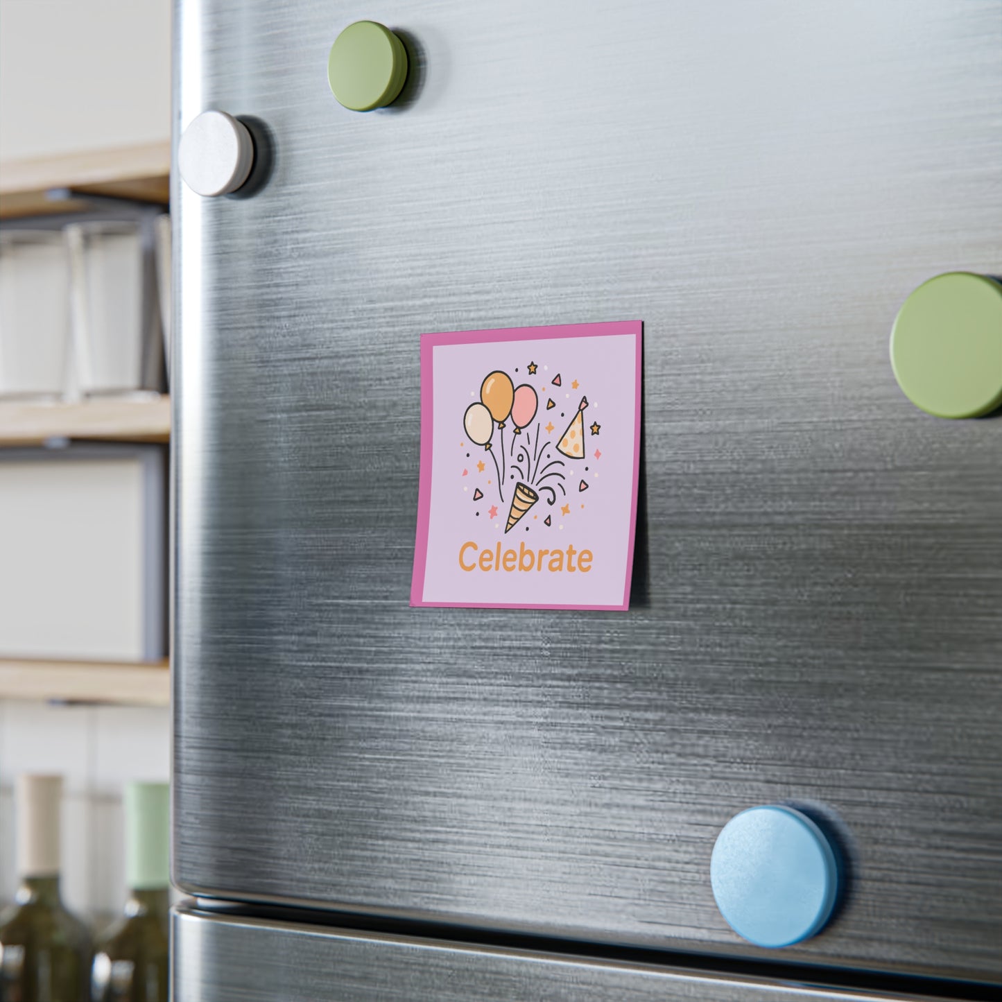 Celebrate-Themed Post-it® Note Pads | Fun for Birthdays, Anniversaries, Events, Organization, Parties