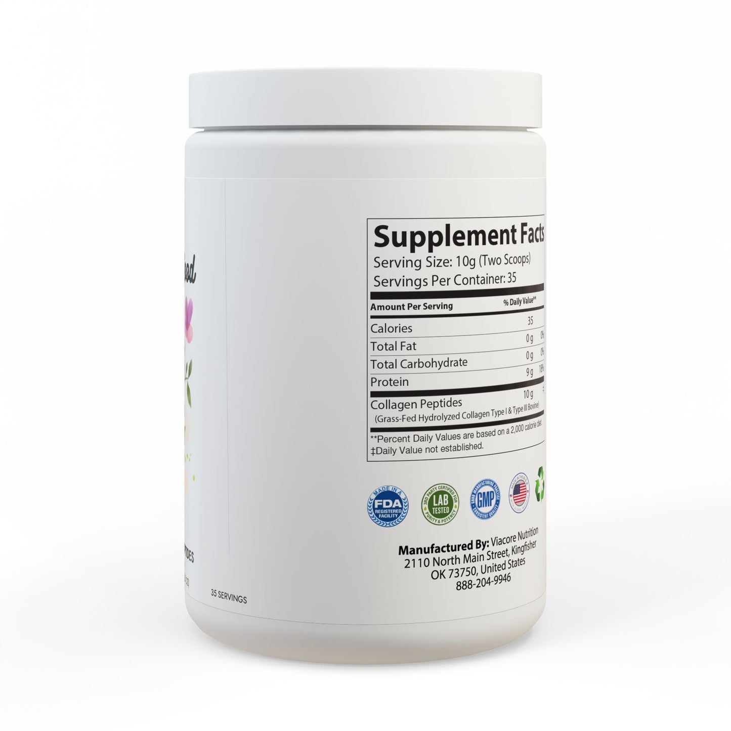 Copy of Collagen Peptides Type I & III Supplement (350g, 12.3oz)
