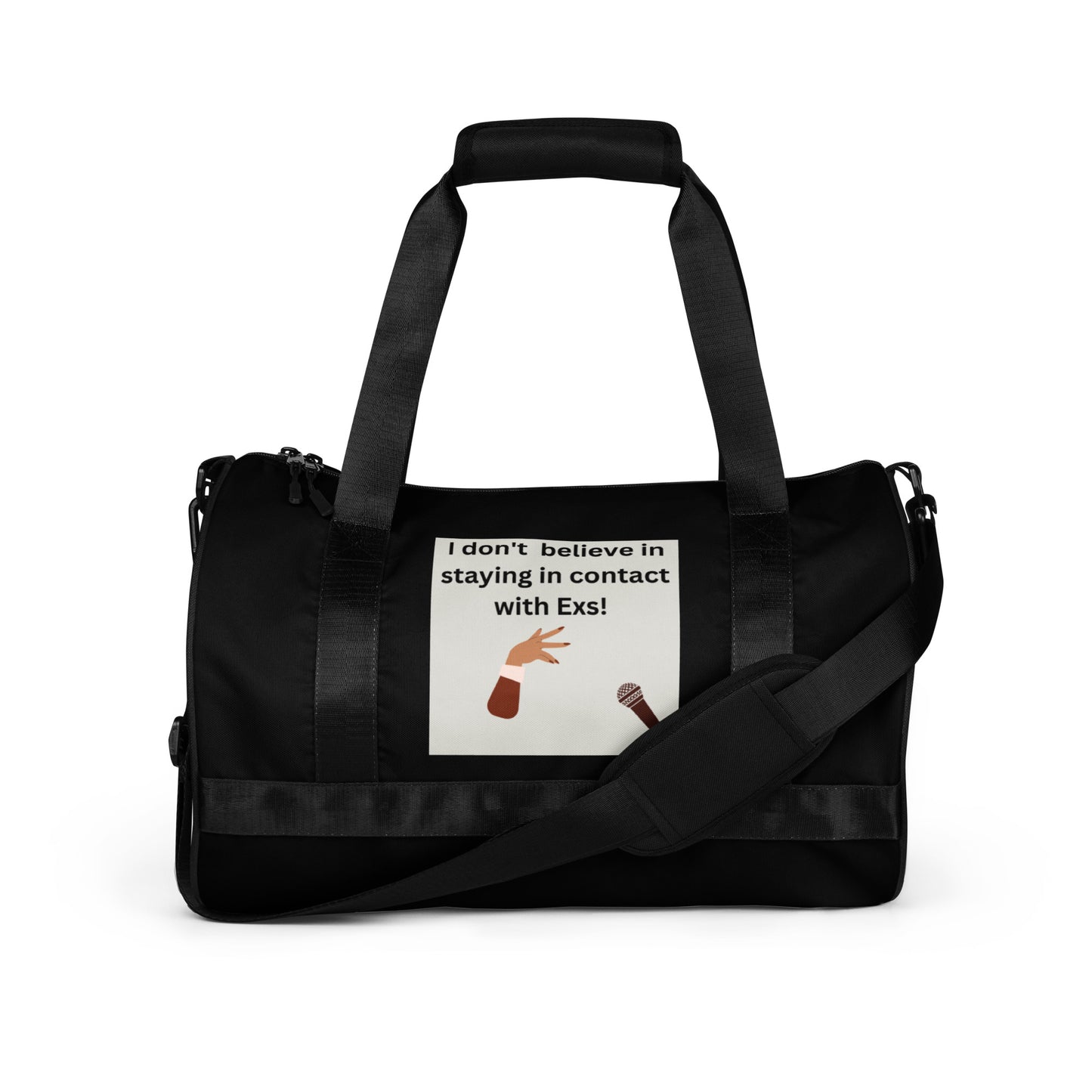 All-over print gym bag
