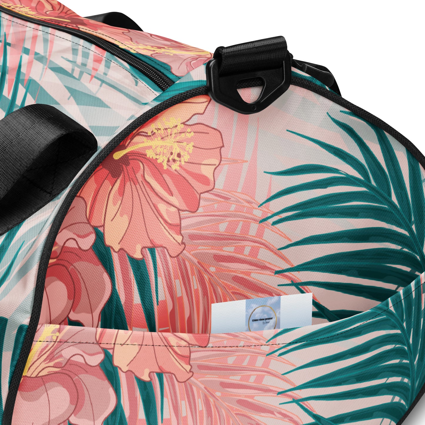 All-over print gym bag