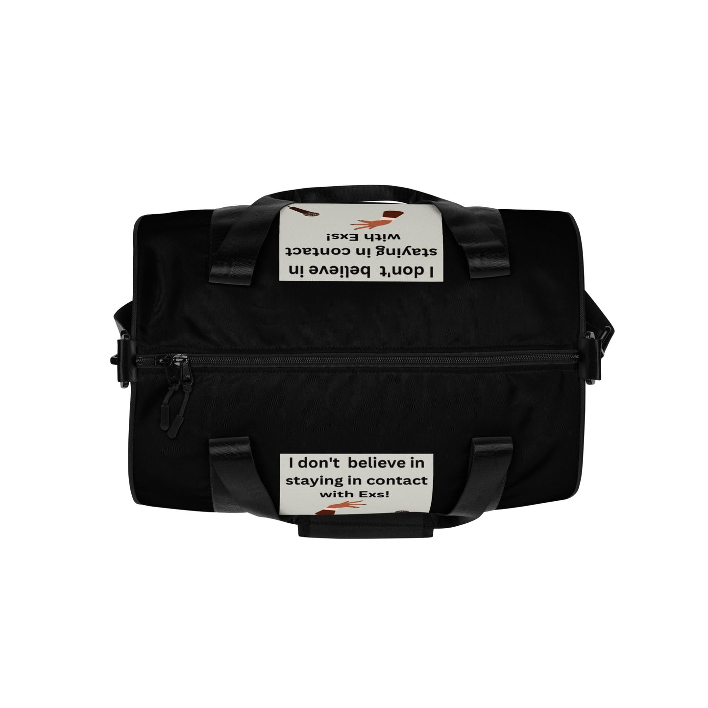 All-over print gym bag