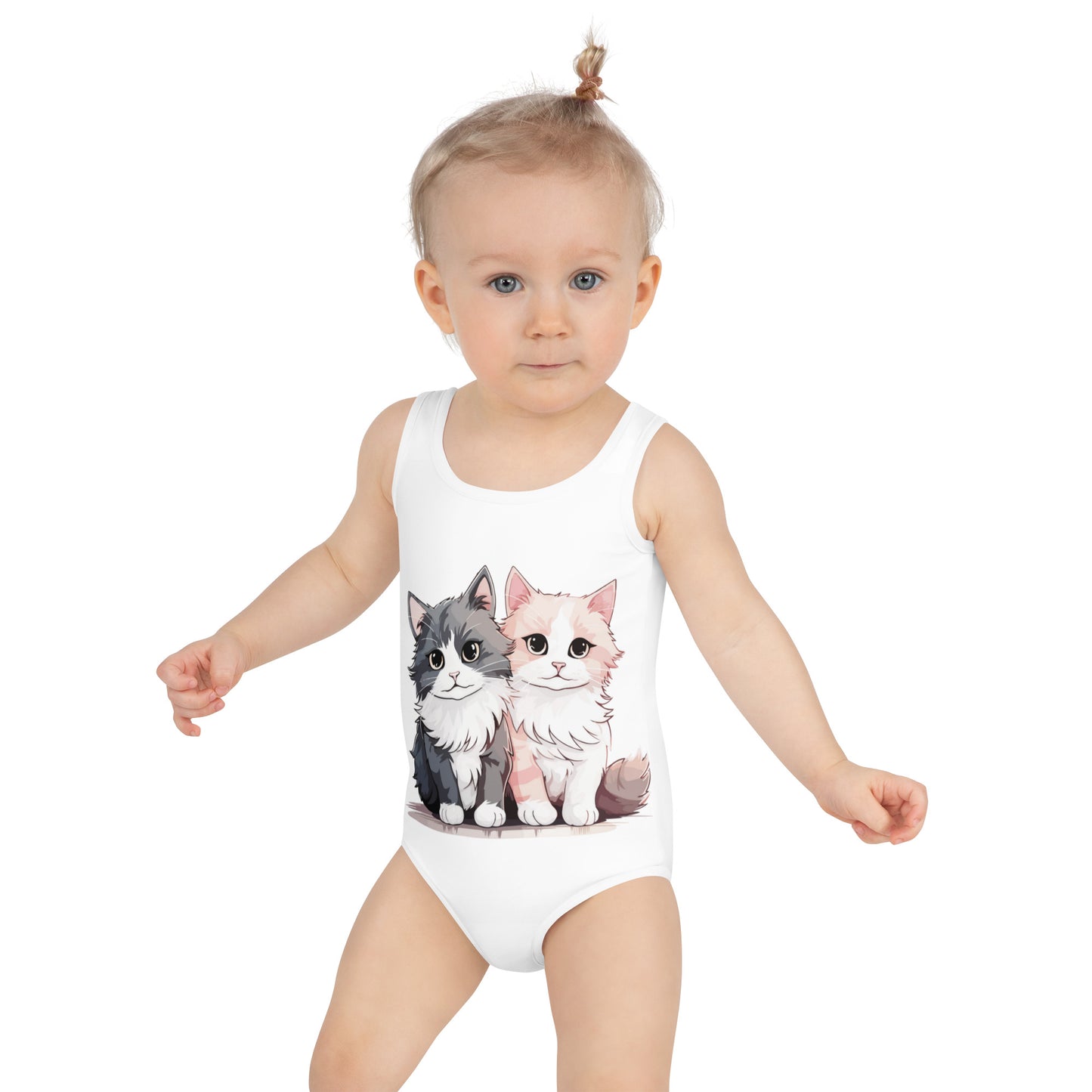 All-Over Print Kids Swimsuit