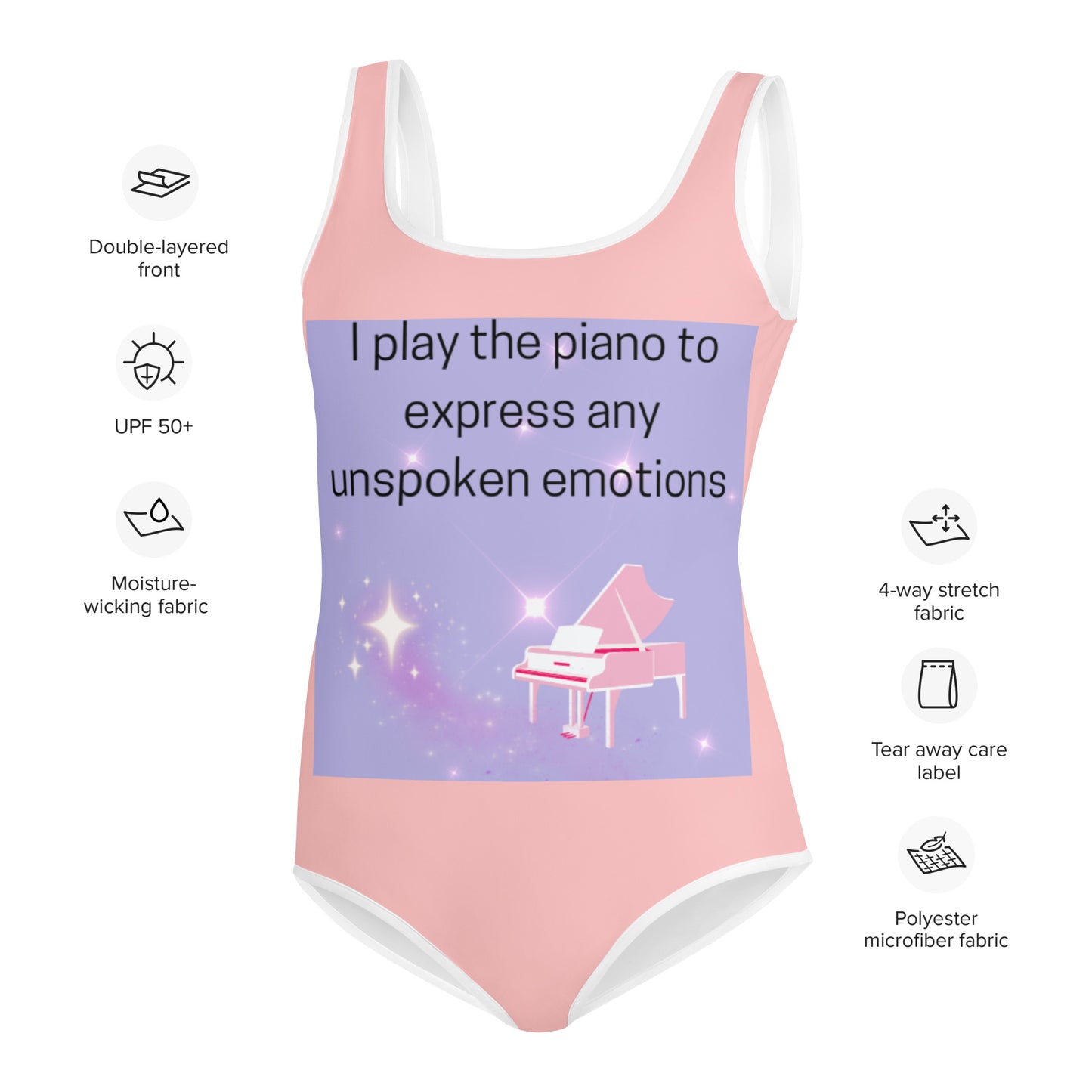 All-Over Print Youth Swimsuit