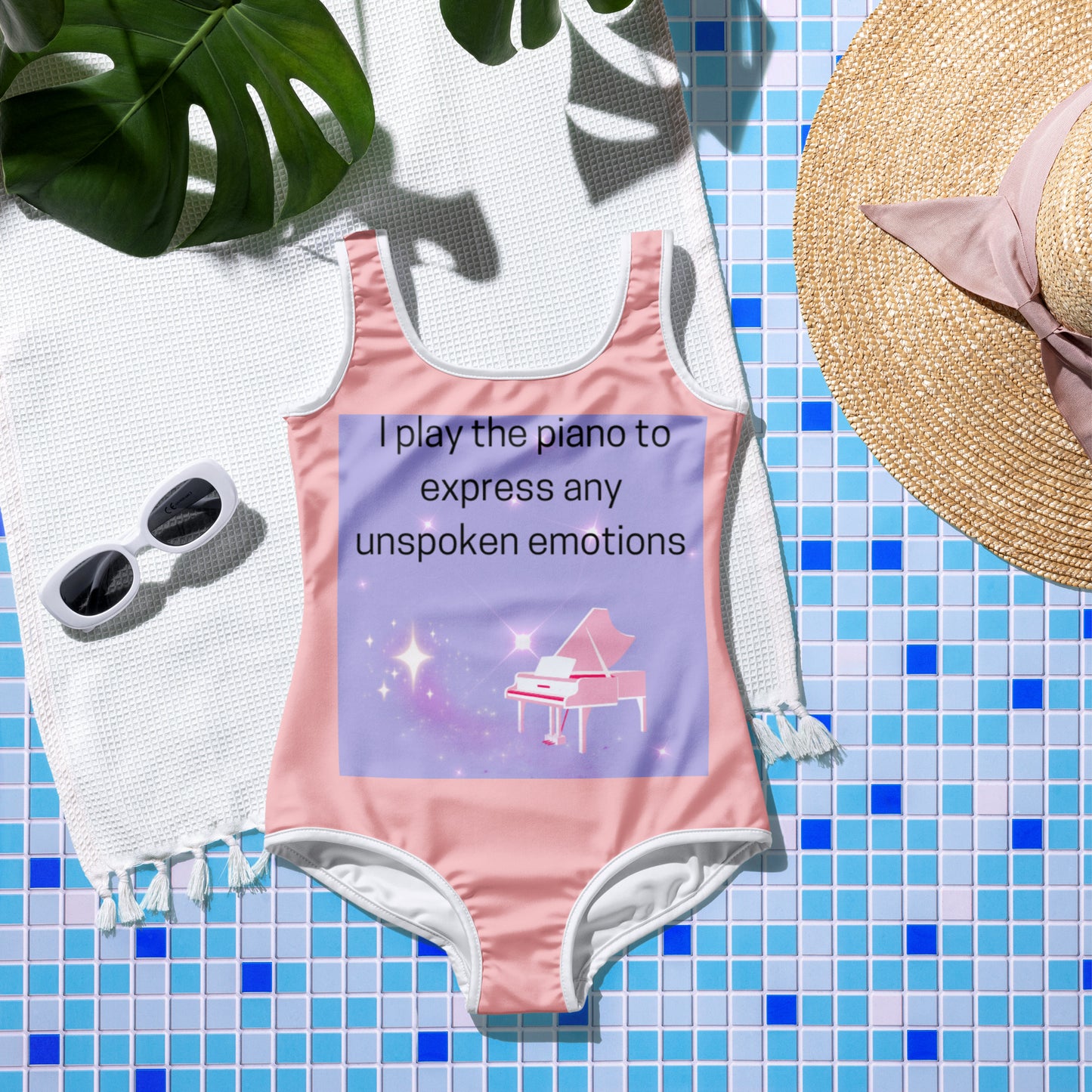 All-Over Print Youth Swimsuit