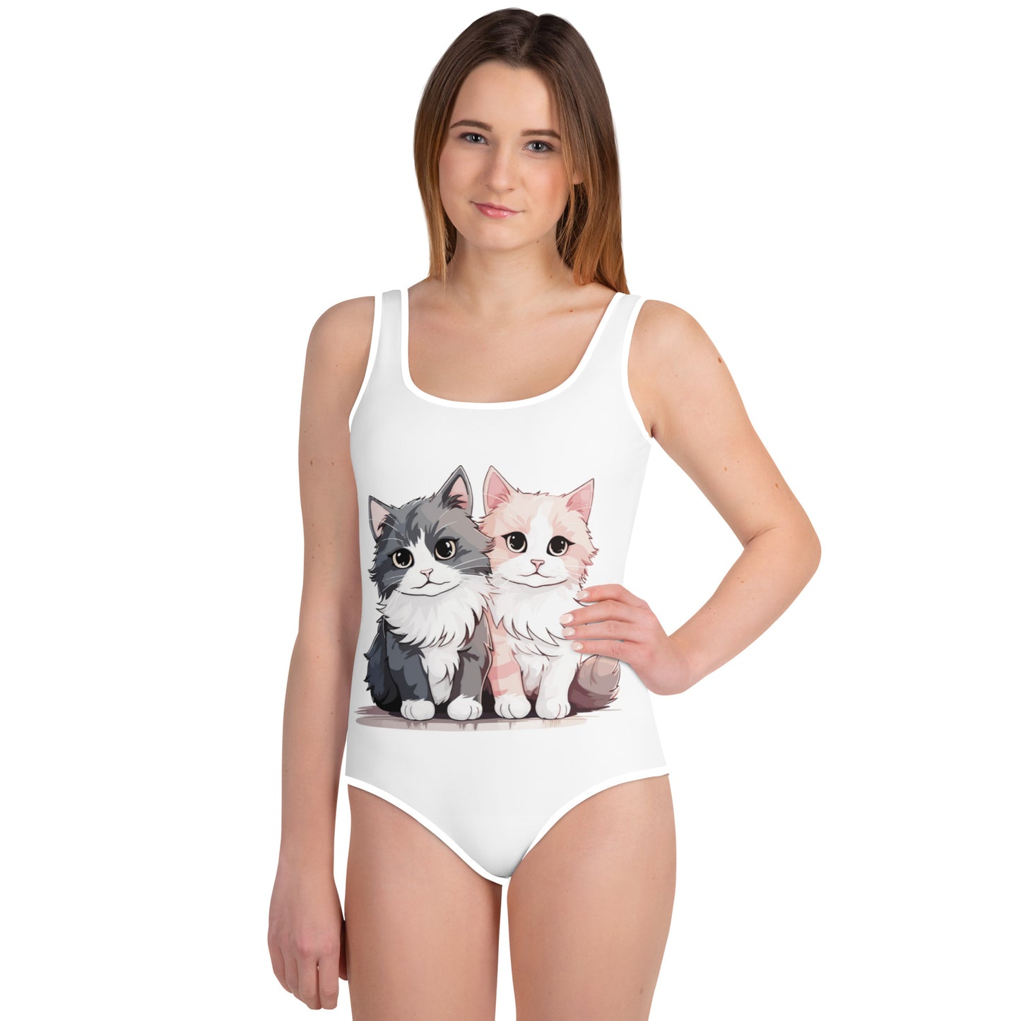 All-Over Print Youth Swimsuit