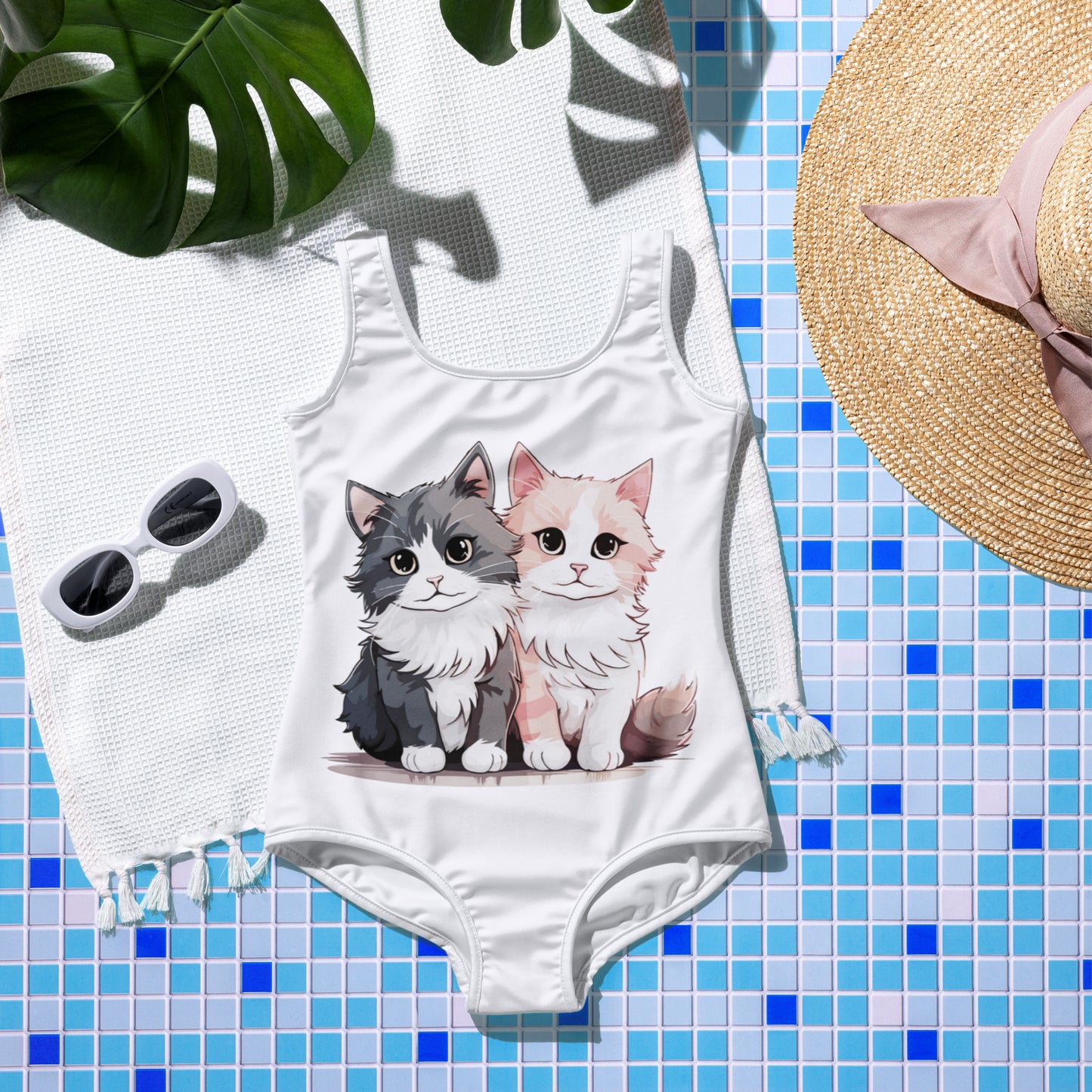 All-Over Print Youth Swimsuit