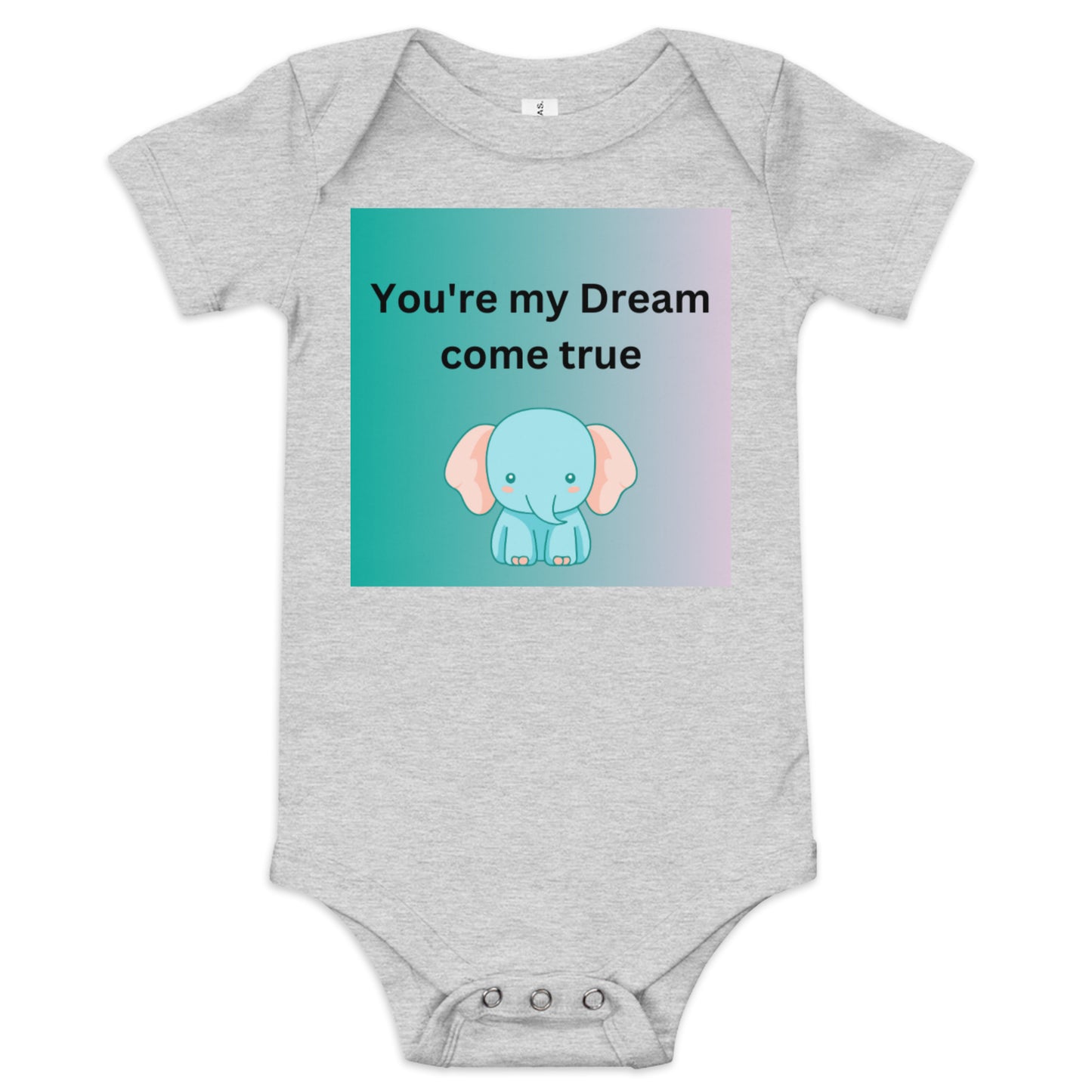 Baby short sleeve one piece