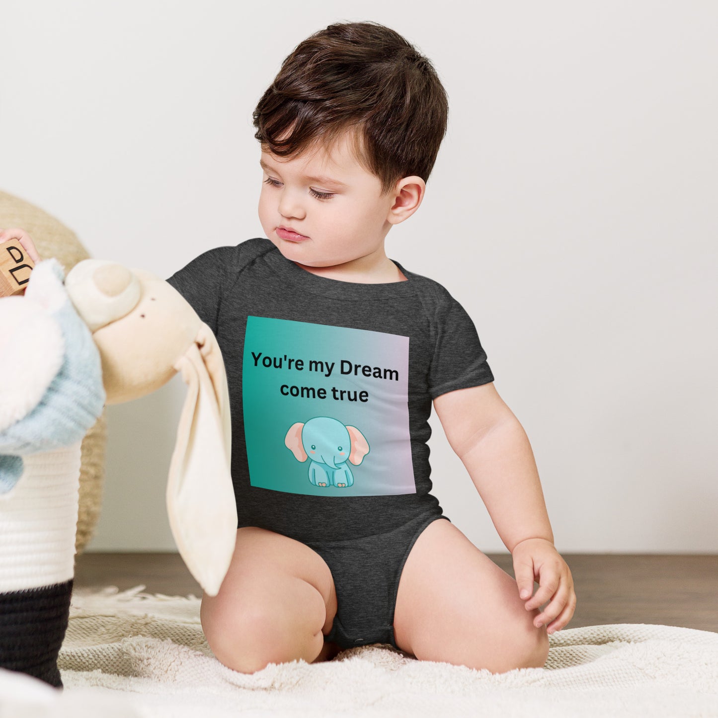 Baby short sleeve one piece