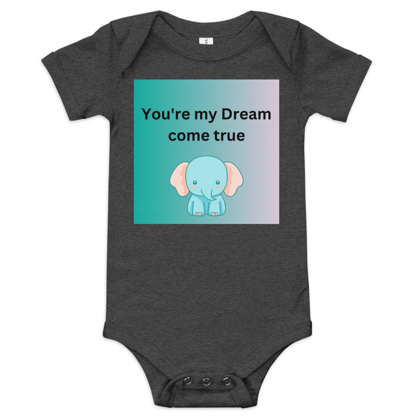 Baby short sleeve one piece