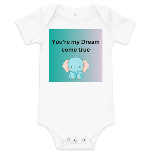 Baby short sleeve one piece