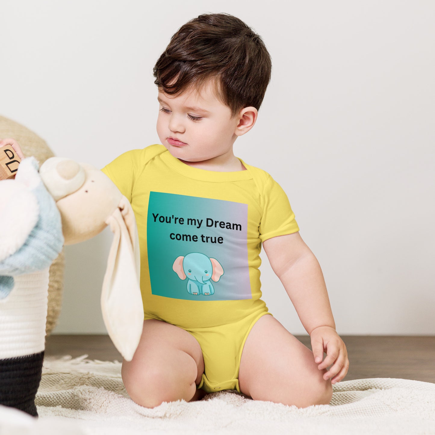 Baby short sleeve one piece