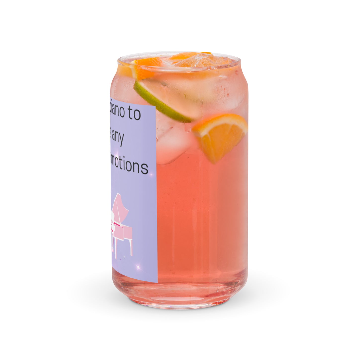 Can-shaped glass