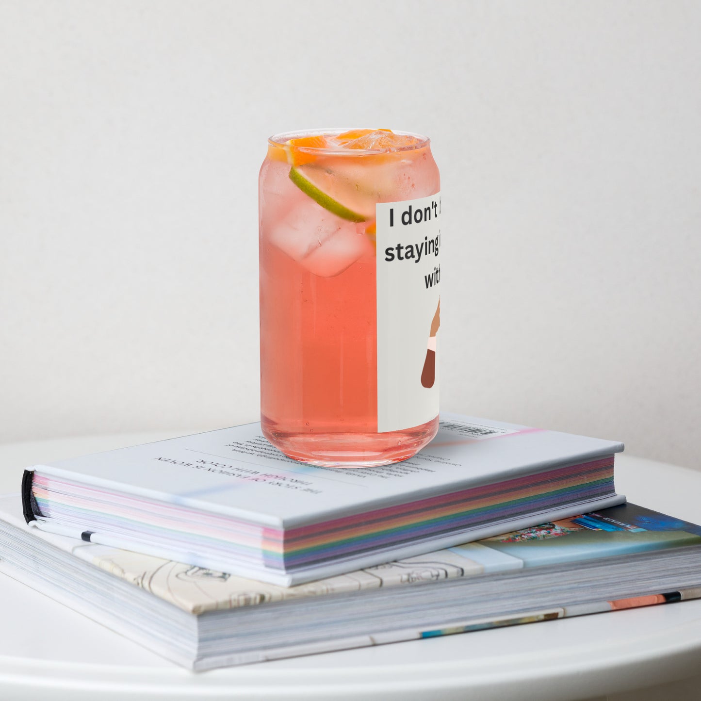 Can-shaped glass