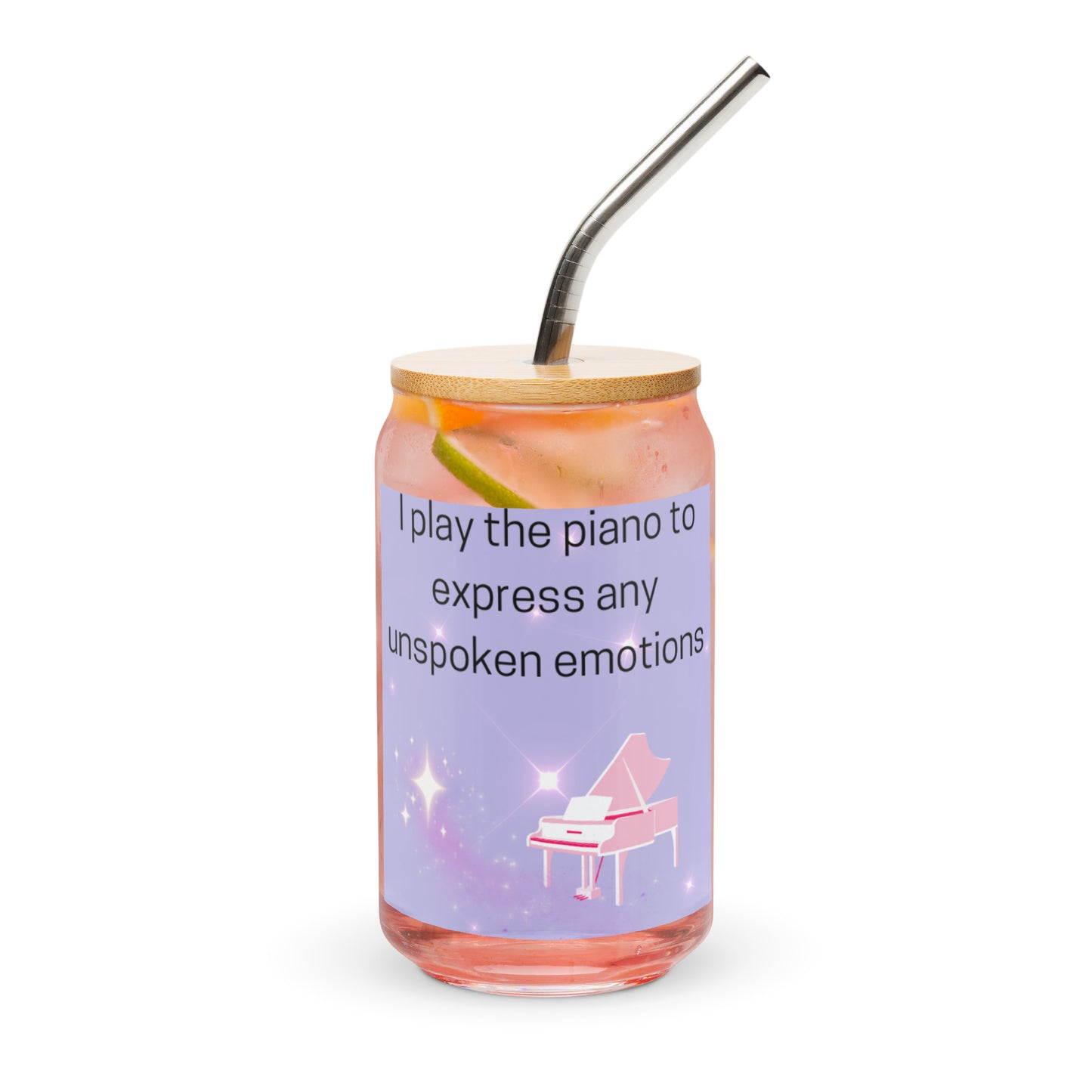 Can-shaped glass