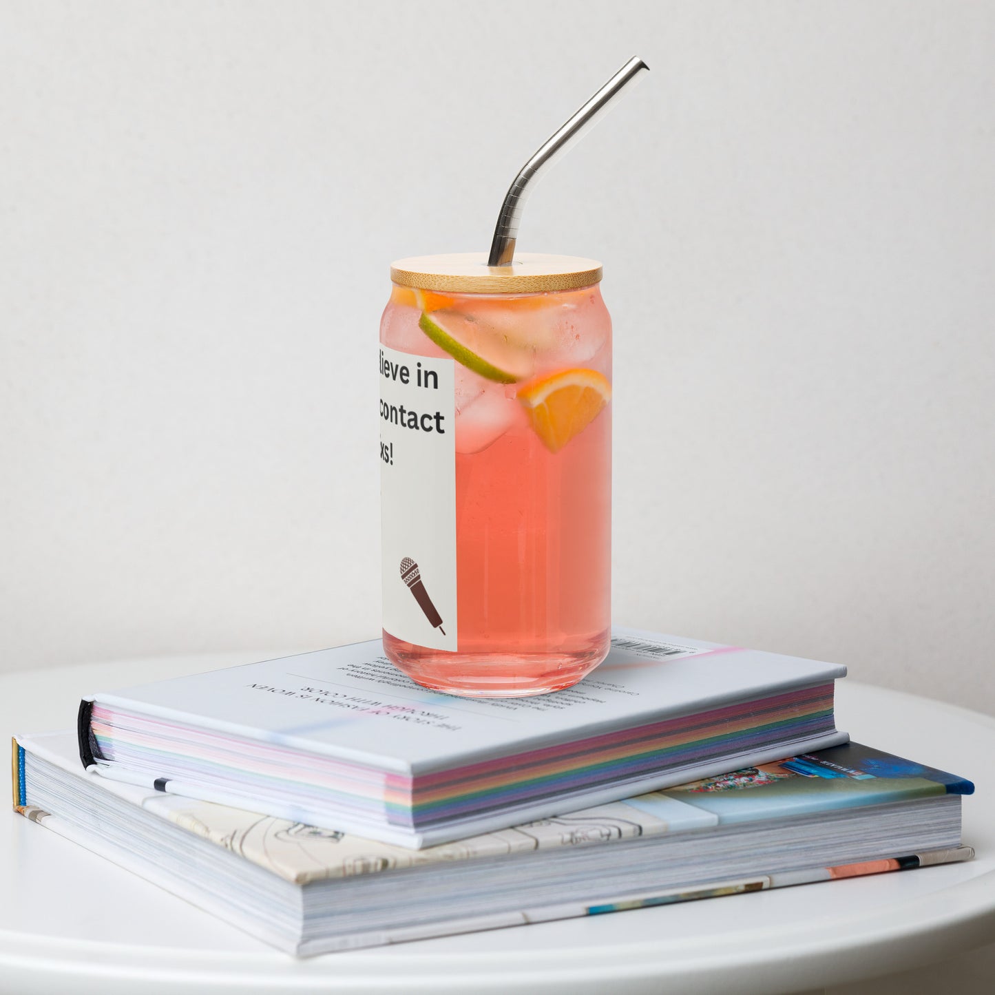 Can-shaped glass