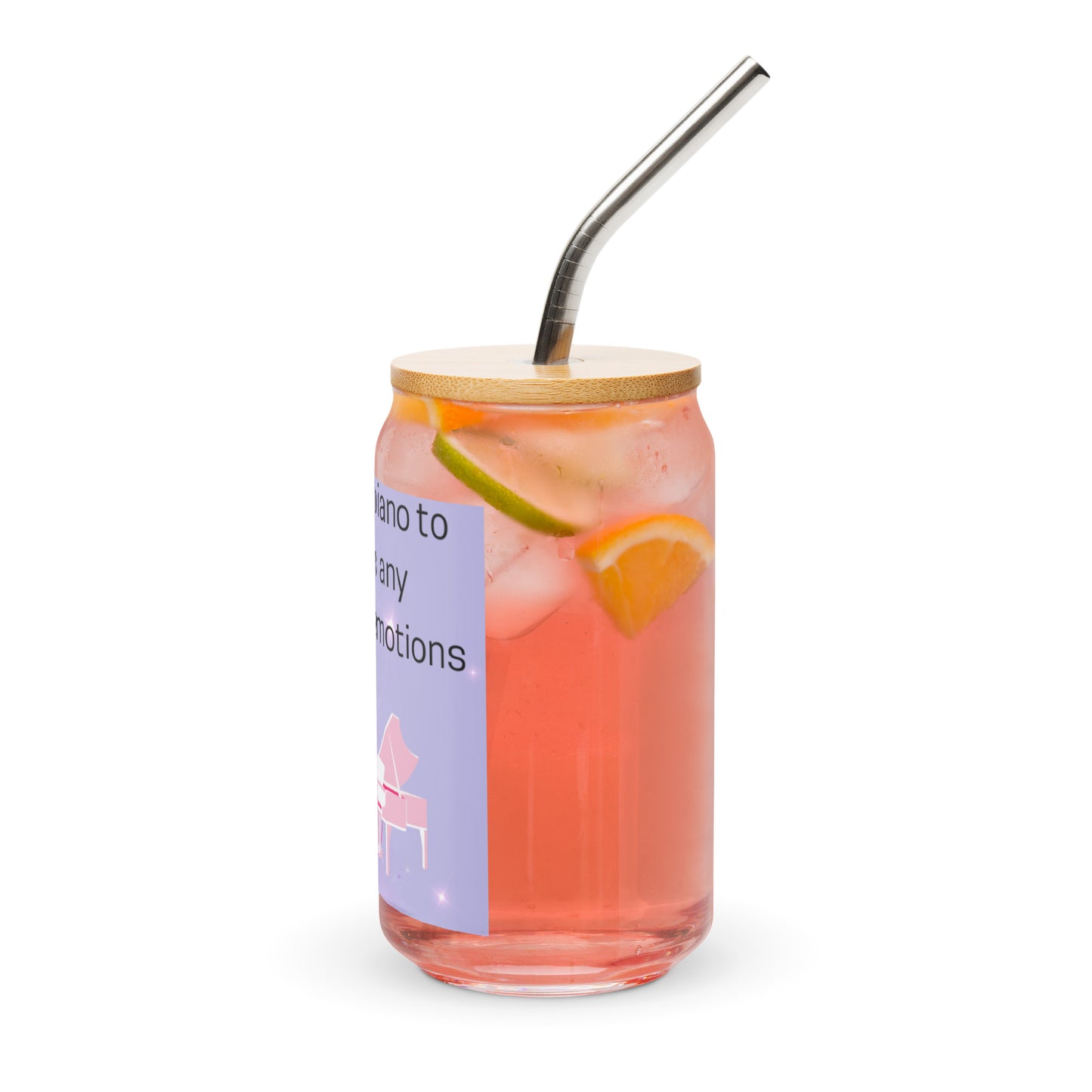 Can-shaped glass