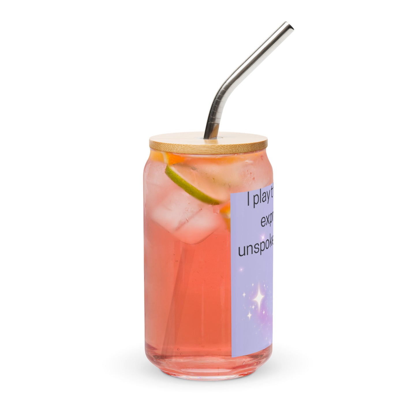 Can-shaped glass