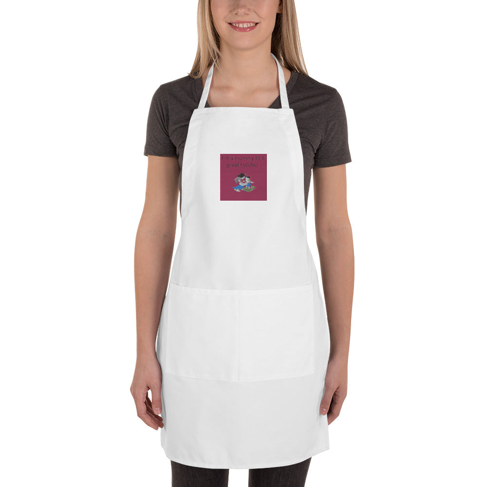 Embroidered Apron