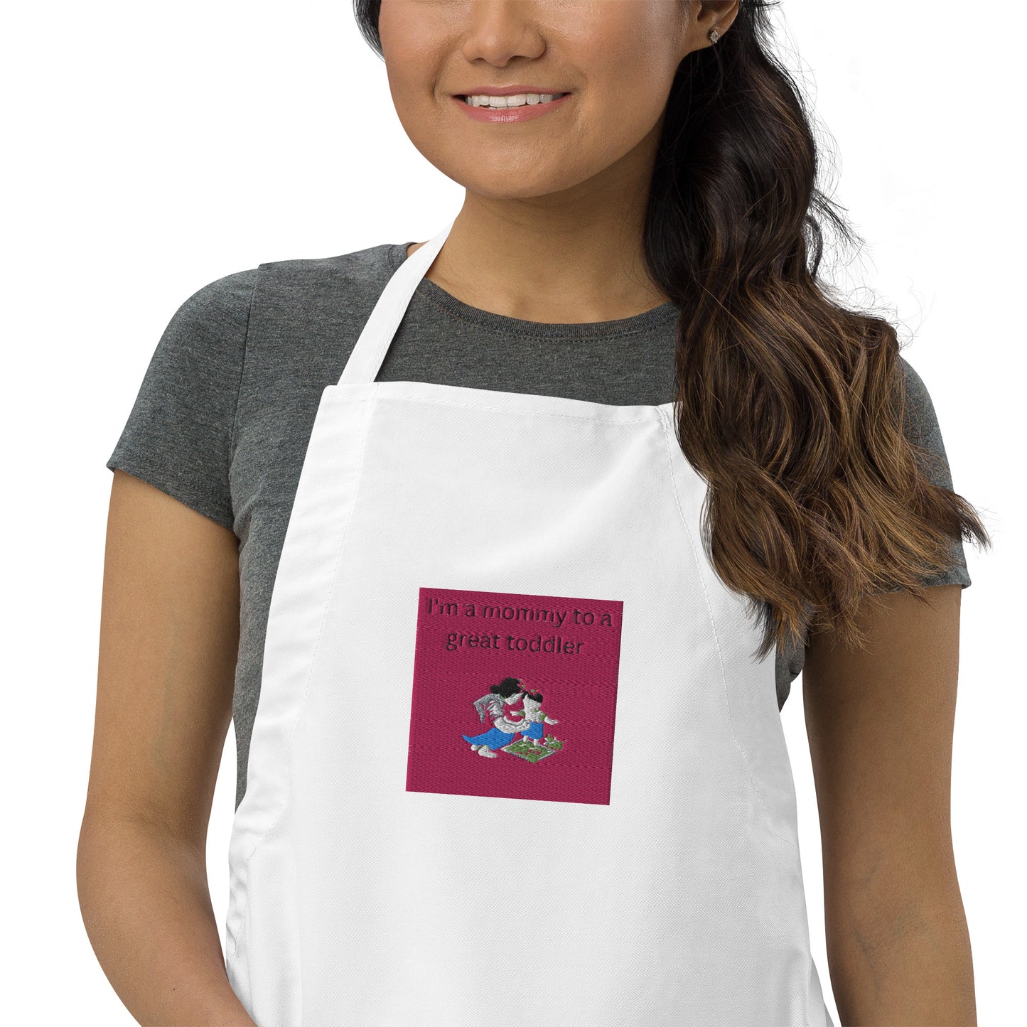 Embroidered Apron