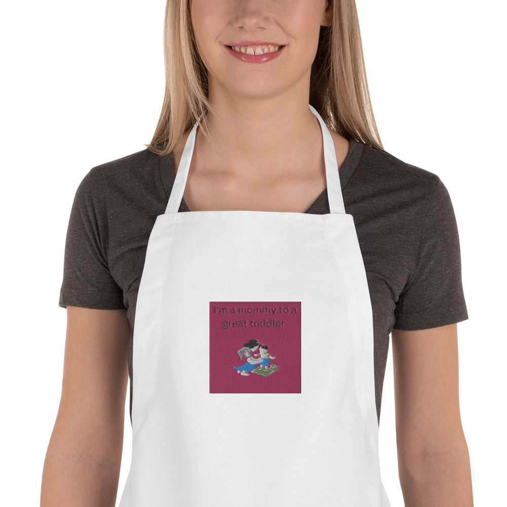 Embroidered Apron