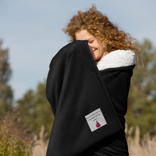 Premium sherpa blanket