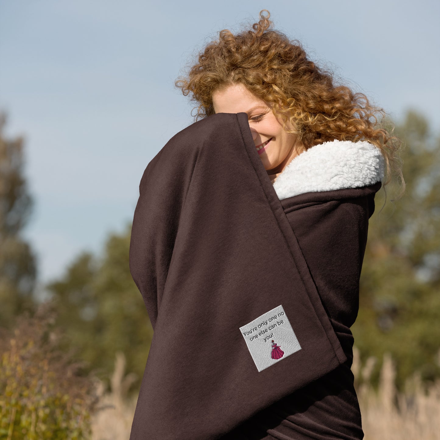 Premium sherpa blanket