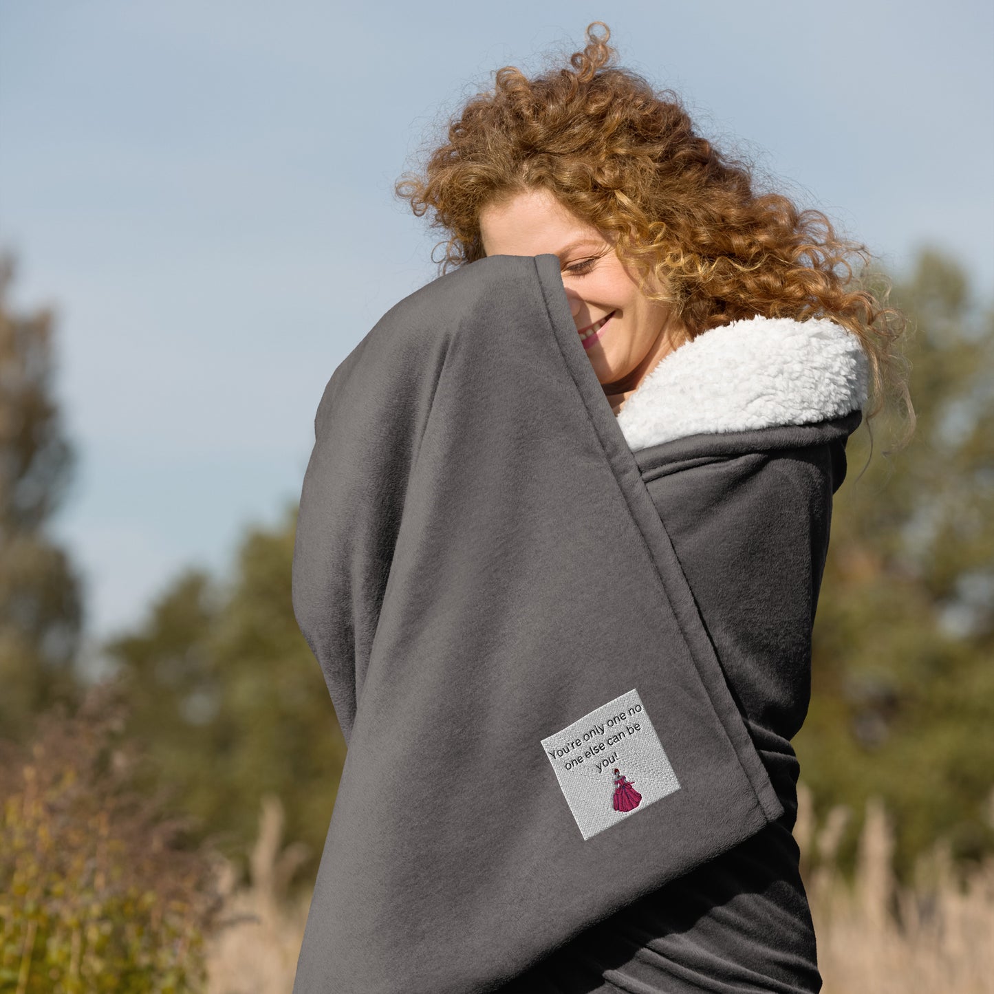 Premium sherpa blanket