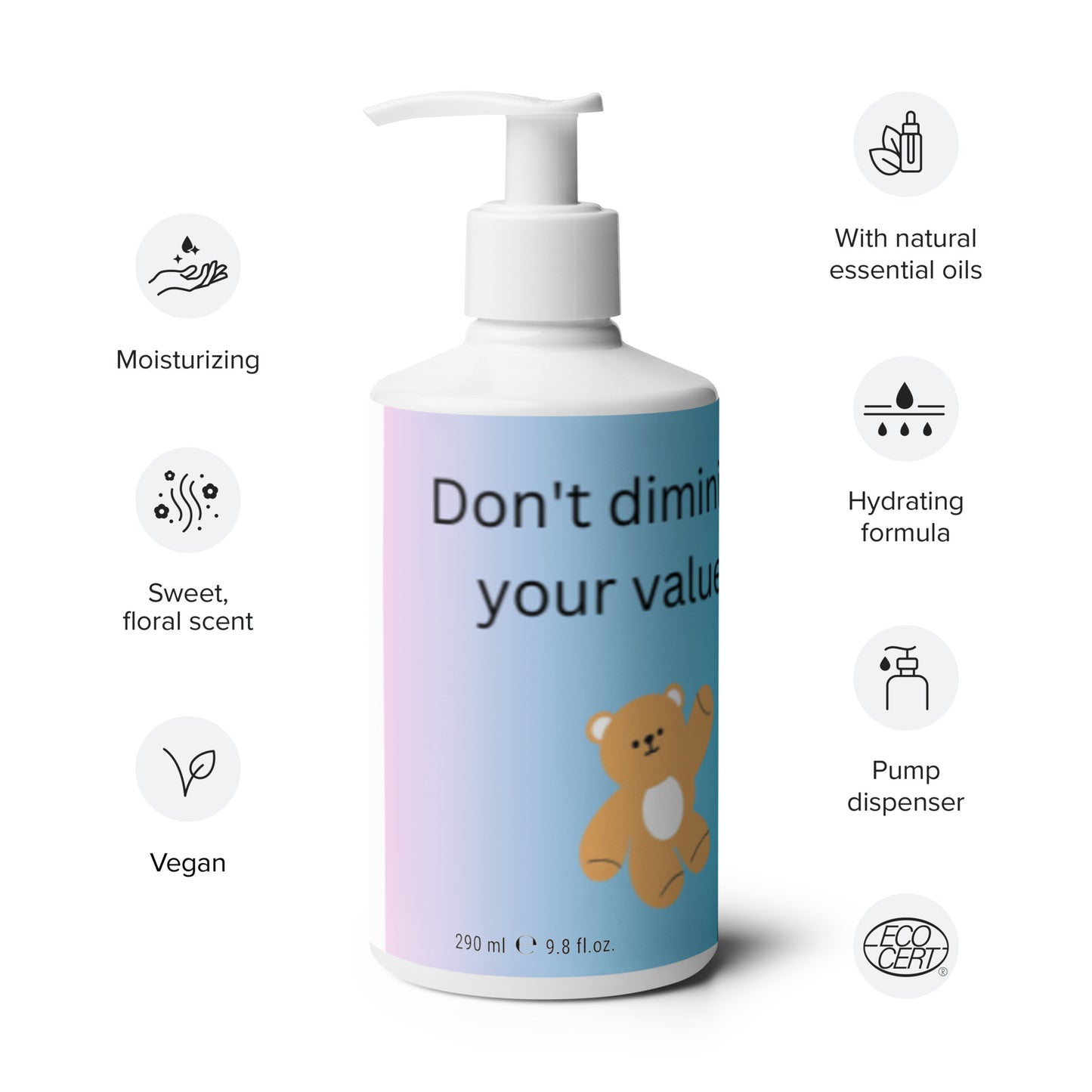 Floral hand & body lotion