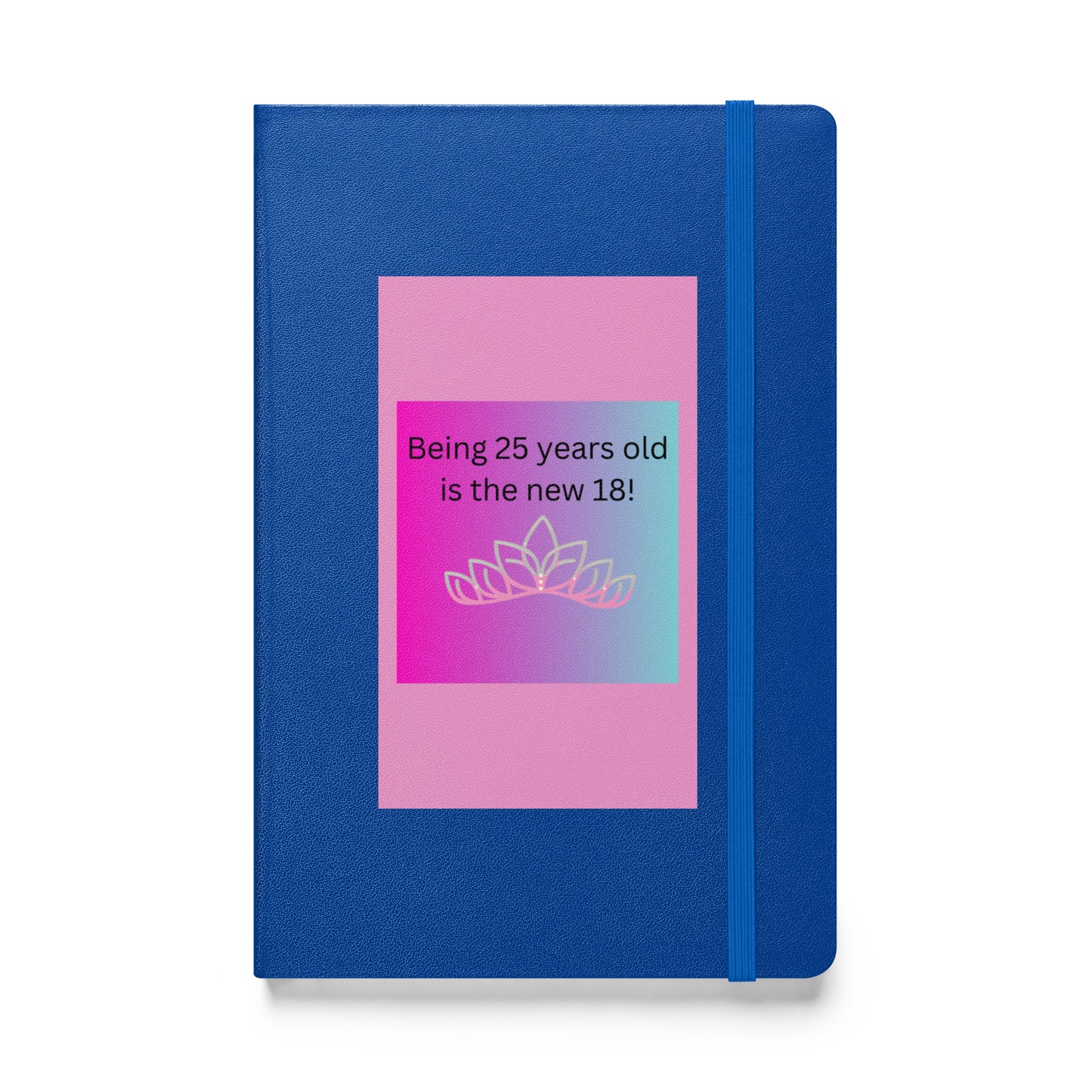 Hardcover bound notebook