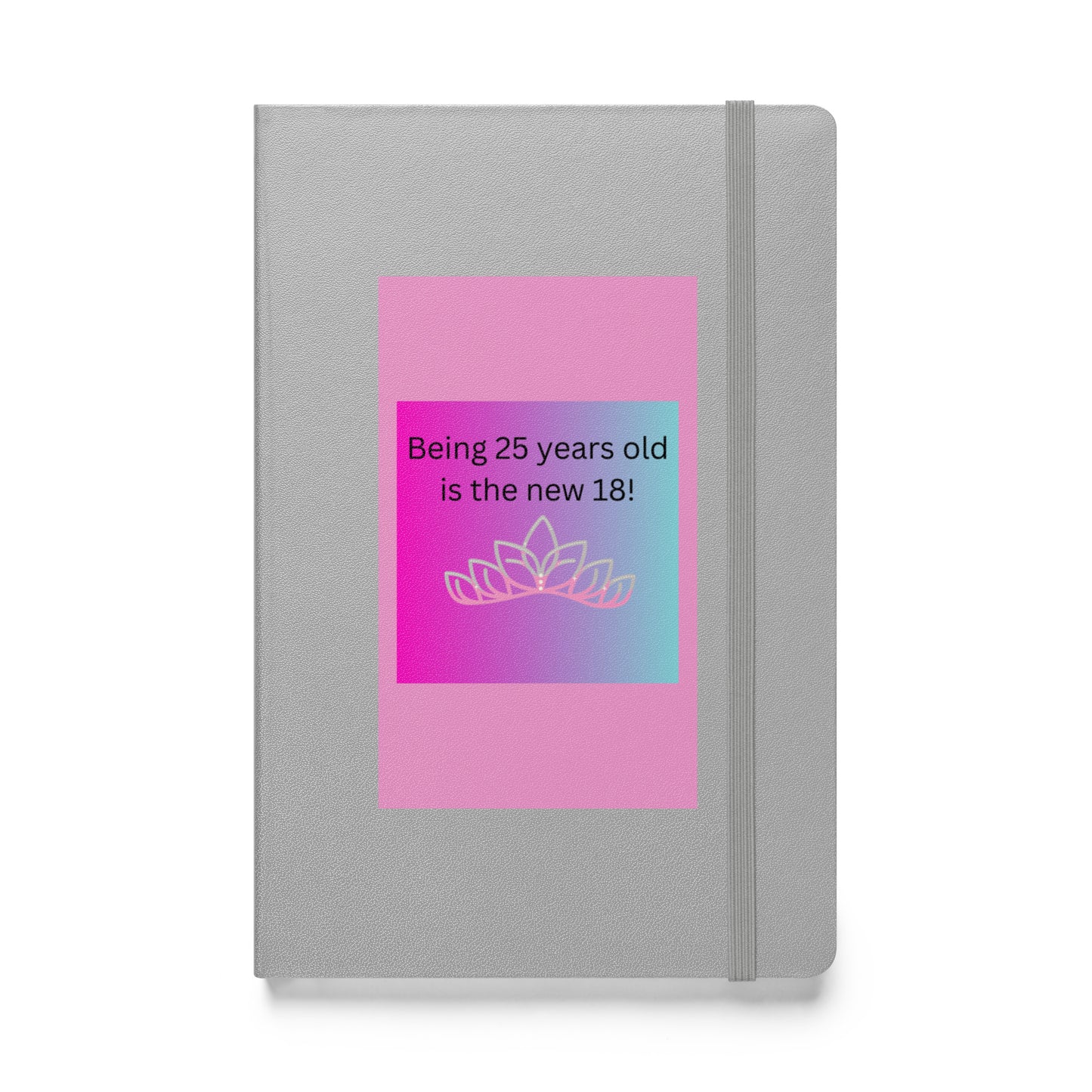 Hardcover bound notebook