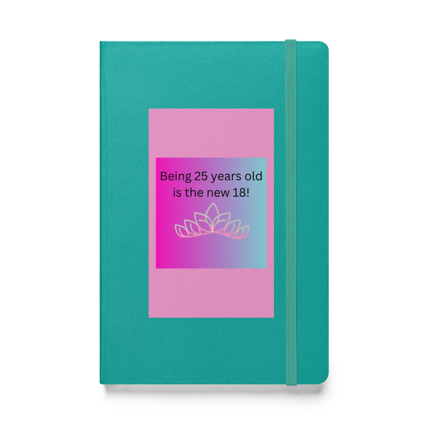 Hardcover bound notebook