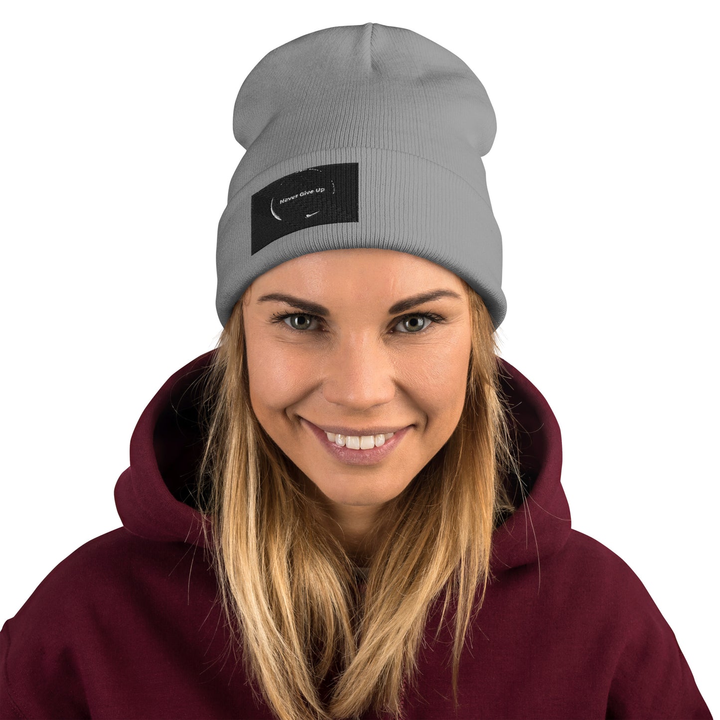 Embroidered Beanie