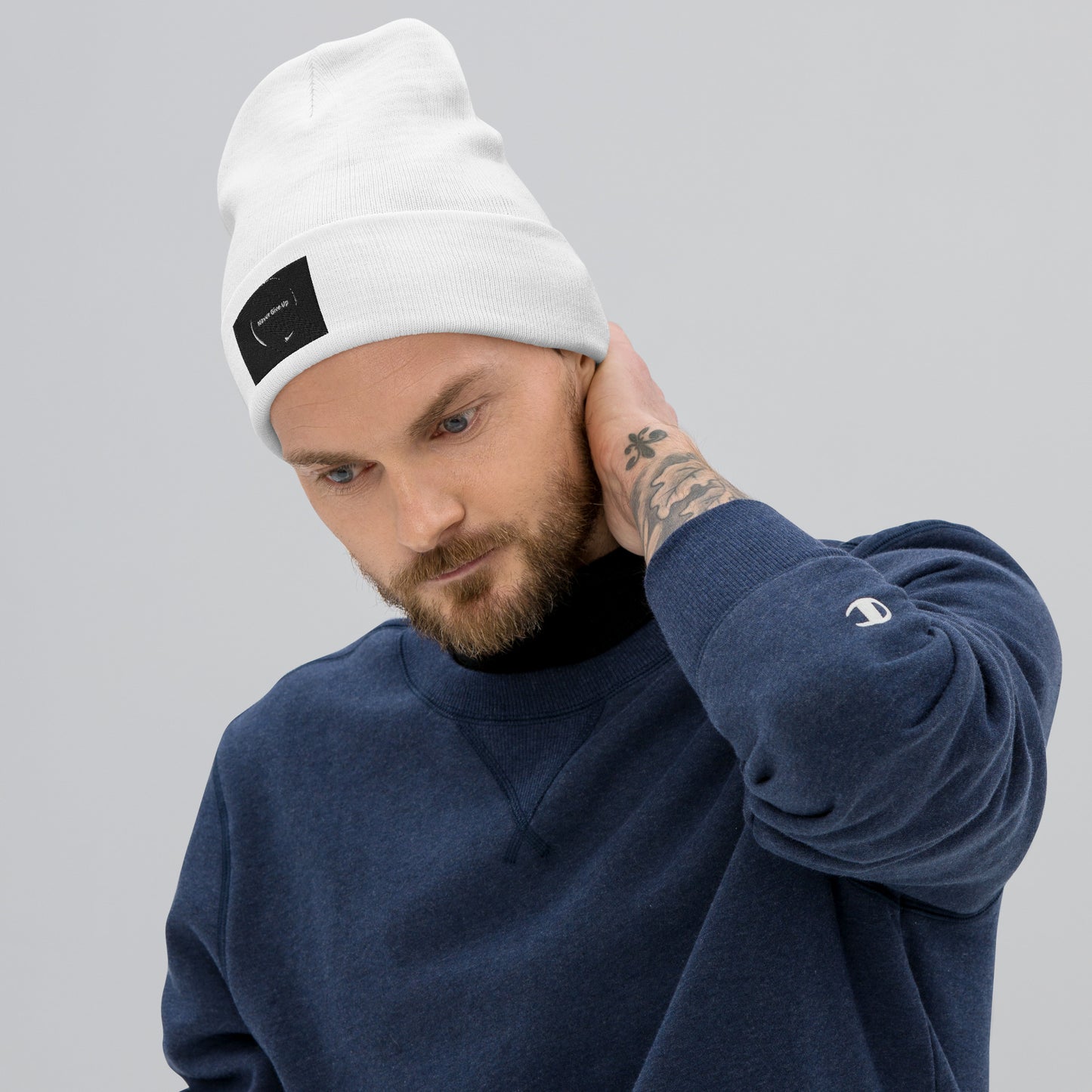 Embroidered Beanie