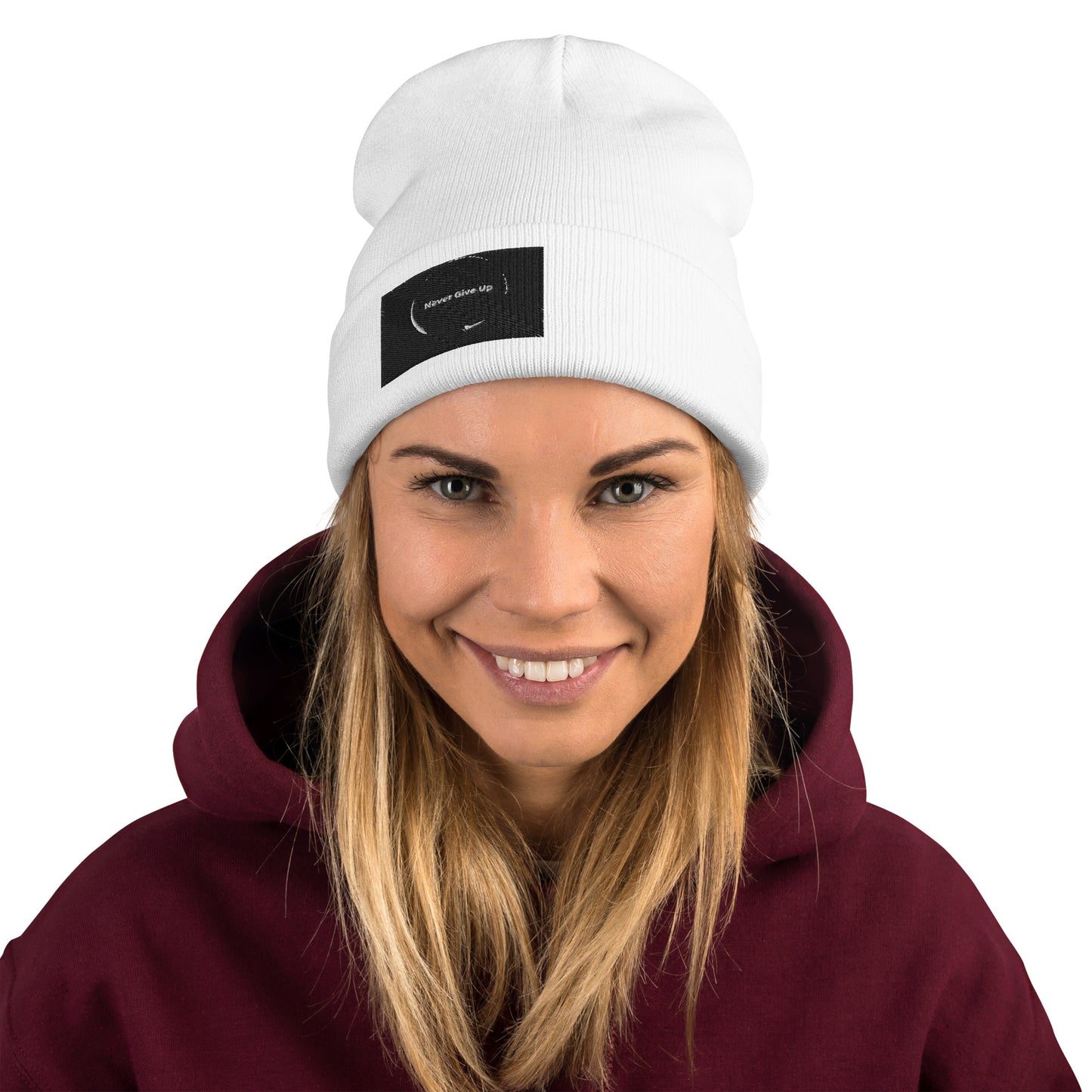 Embroidered Beanie