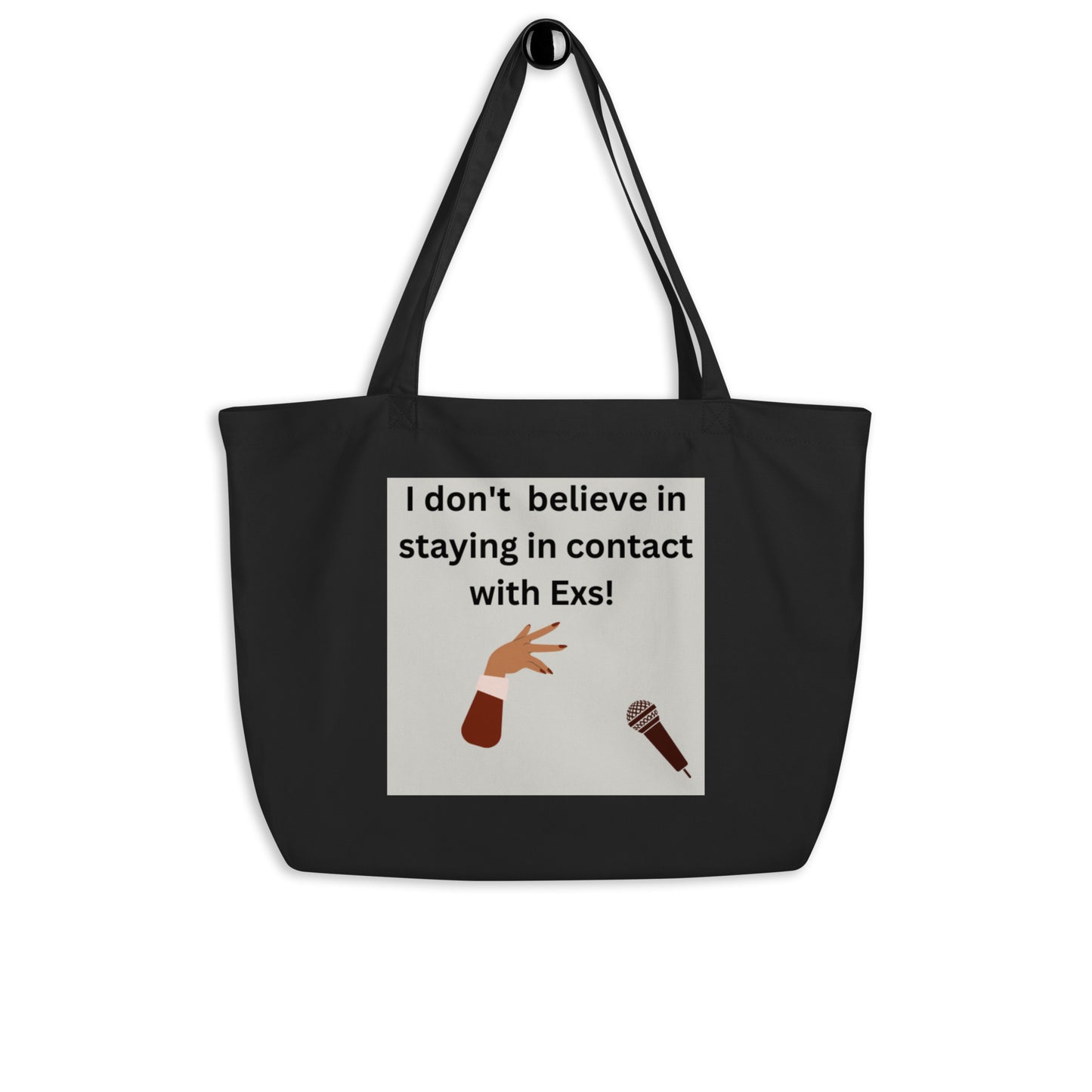 Large organic tote bag