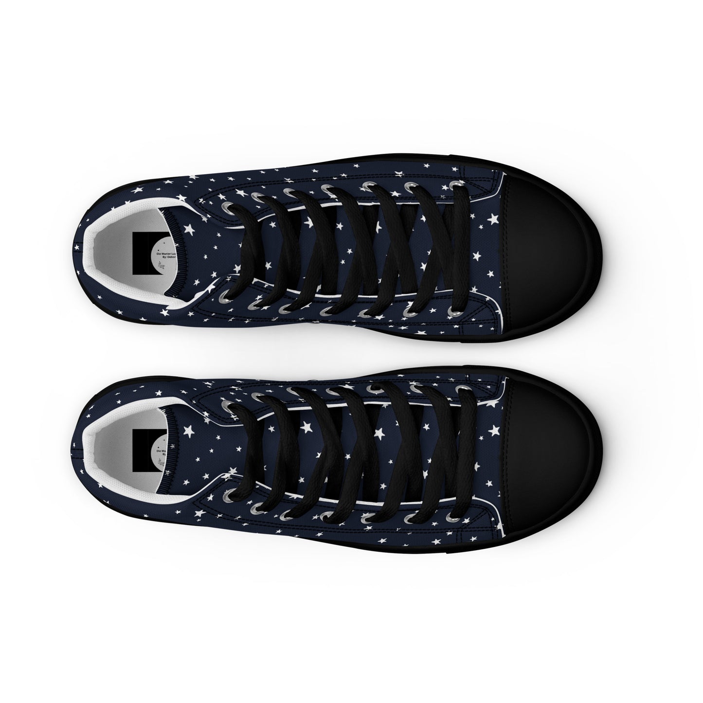 Men’s high top canvas shoes