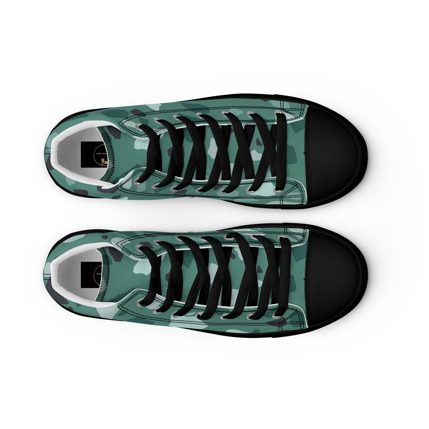 Men’s high top canvas shoes
