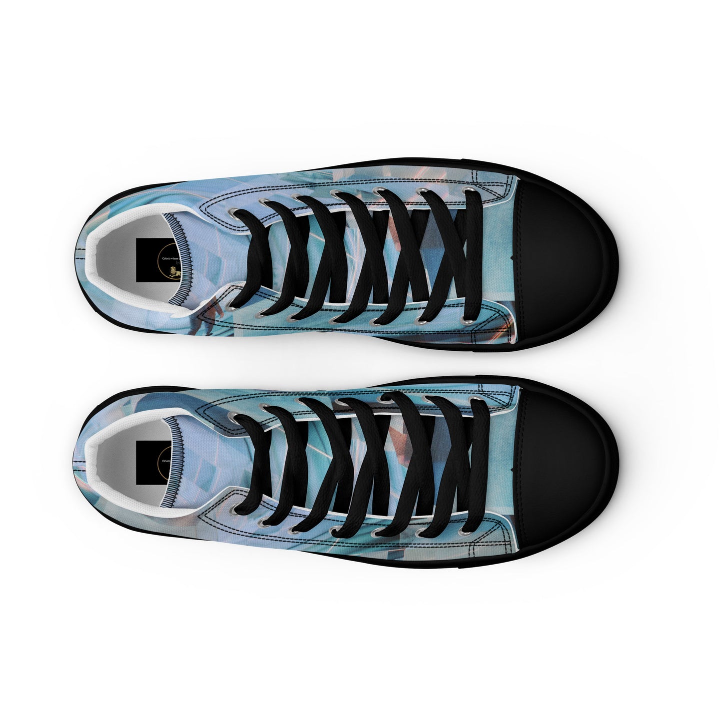 Men’s high top canvas shoes